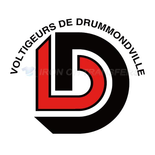 Drummondville Voltigeurs Iron-on Stickers (Heat Transfers)NO.7418